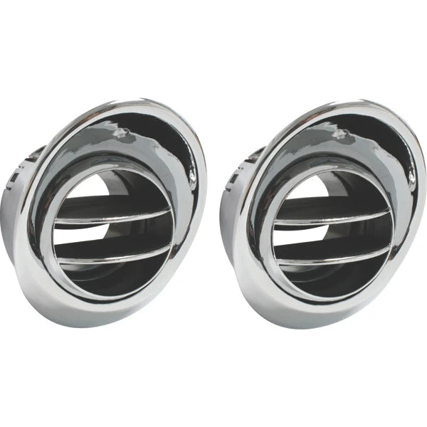 1967-68 Camaro/Firebird without Factory Air Outside Astro Vent Louvers (Pair)