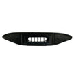 1935-36 Ford Under Dash Center Louver Panel  All Black