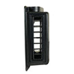 Left Kick Panel Louver for 2.5-Inch Hose  All Black