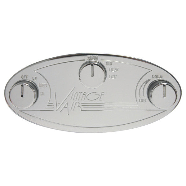 Streamline ProLine Oval Control Panel for Vacuum-Controlled Systems