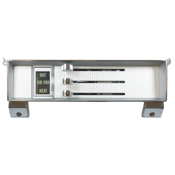 1967-72 Chevrolet Pickup without Factory Air Replacement Control Panel