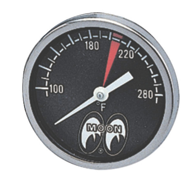 Moon Direct-Mount Temp Gauge 1.5 IN. Diameter