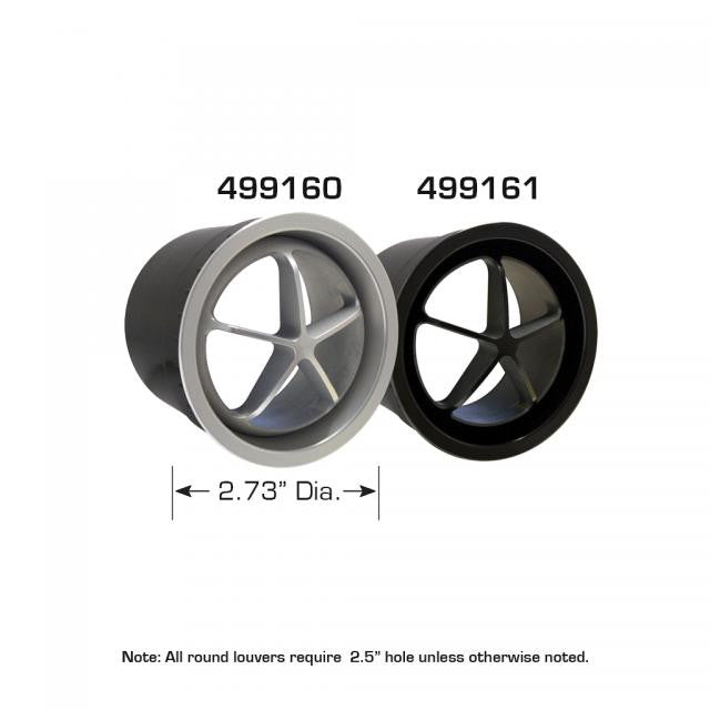ProLine LoPro Penta Louver - Black Anodized