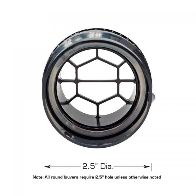 ProLine Continental Louver - Black Anodized