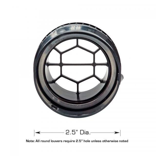 ProLine Continental Louver - Black Anodized
