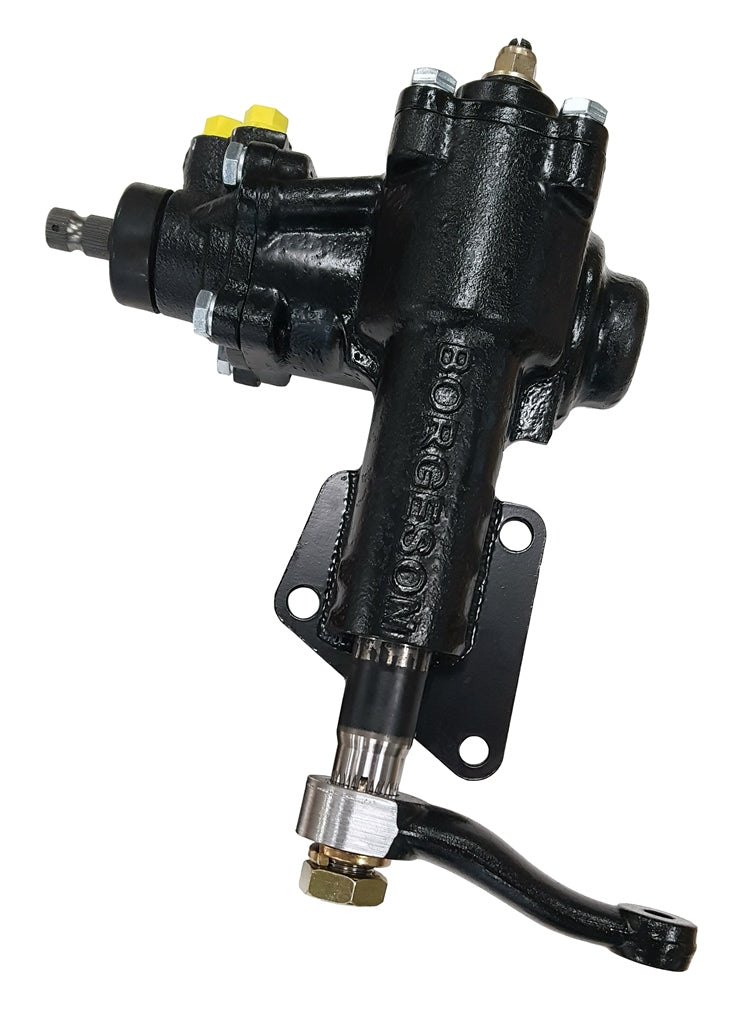 Borgeson - Power Steering Box - P/N: 800131 - Power Steering Conversion Box, 49-51 Mercury Full-Size Cars, includes pitman arm to connect to stock steering linkage.