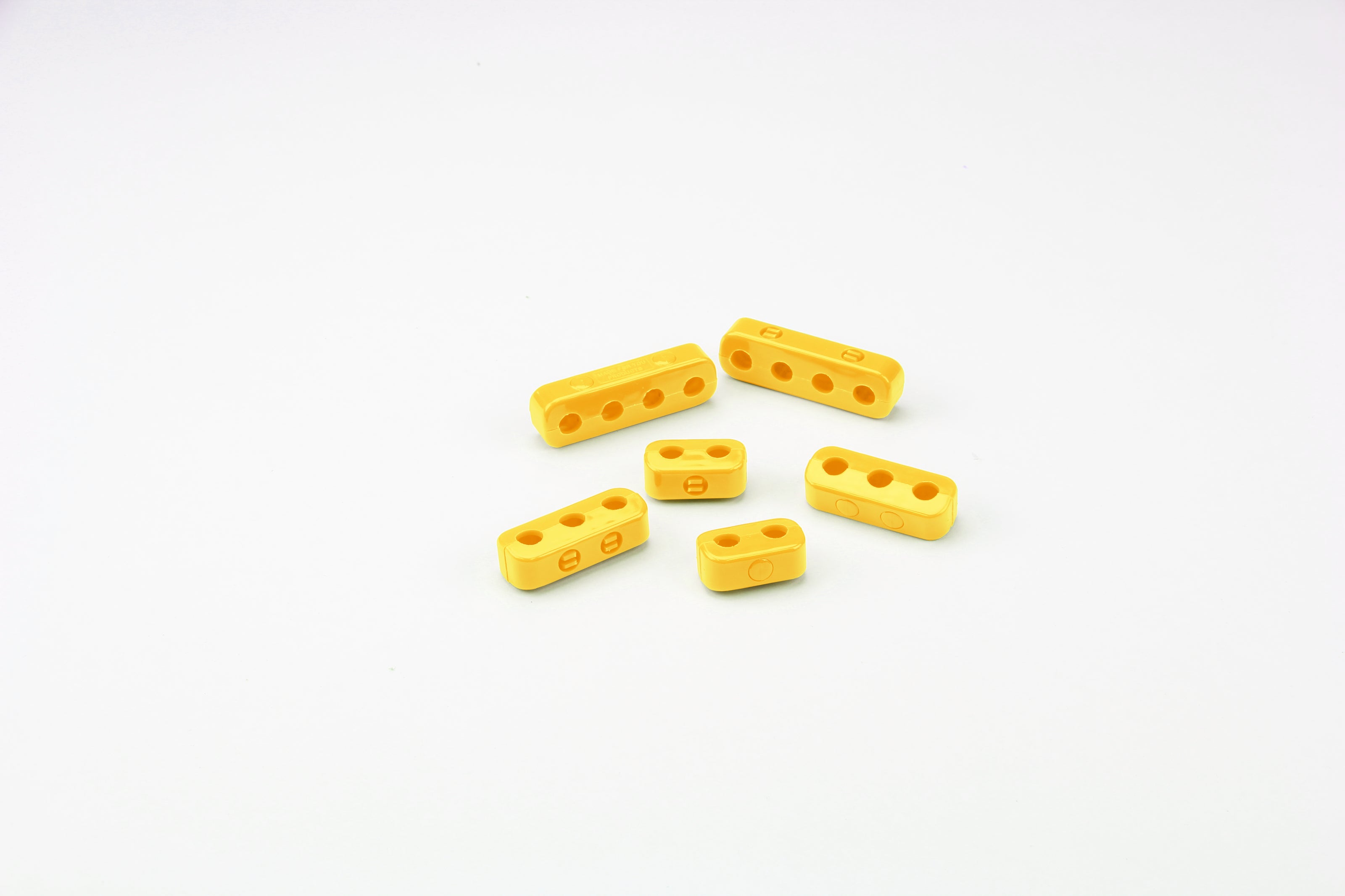 BUT N SNAP, 7-8mm PLUG WIRE LOOM KIT, 2 EACH 2, 3, & 4 PLACE BUT N SNAP WIRE SEPARATORS, YELLOW