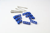 SMOOTHIE TOP MOUNT WIRE SEPARATOR KIT FOR 10.5mm PLUG WIRES, 2 EACH 2-PLACE, 3-PLACE, AND 4-PLACE SEPARATORS, BLUE