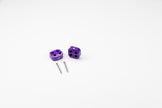 SMOOTHIE BOX CLUSTER WIRE SEPARATORS FOR 7-8mm PLUG WIRES, 2 4-PLACE BOX CLUSTER SEPARATORS, PURPLE
