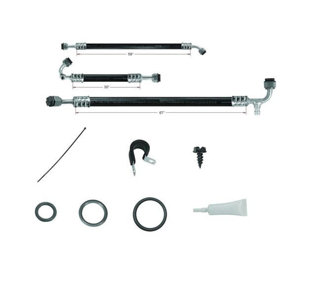 1980-86 Ford F-Series/Bronco V8 SureFit® Reduced Barrier Standard Hose Kit
