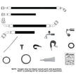 1973-79 Ford F-Series/1978-79 Bronco SureFit® Reduced Barrier Modified Hose Kit