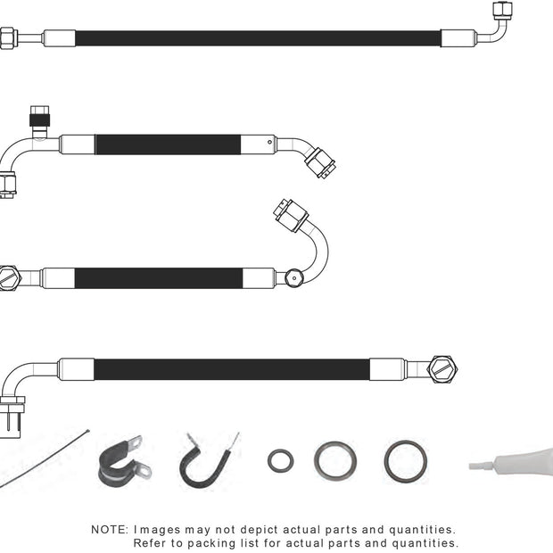 1965-66 Ford F-100 SureFit® Reduced Barrier Standard Hose Kit