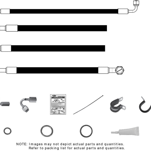 1965-66 Ford F-100 SureFit® Reduced Barrier Modified Hose Kit