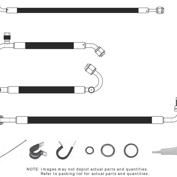1961-64 Ford F-100 SureFit® Reduced Barrier Standard Hose Kit