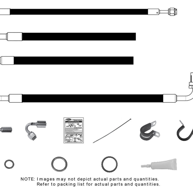 1961-64 Ford F-100 SureFit® Reduced Barrier Modified Hose Kit
