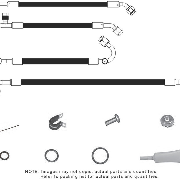 1967-72 Ford F-100 V8 SureFit® Reduced Barrier Standard Hose Kit