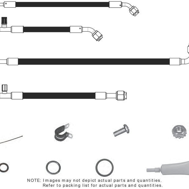 1967-72 Ford F-100 6-Cylinder SureFit® Reduced Barrier Standard Hose Kit