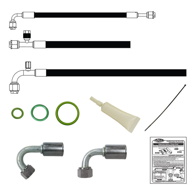 1964 1/2-70 Mustang/1967-68 Cougar SureFit® Reduced Barrier Modified Hose Kit
