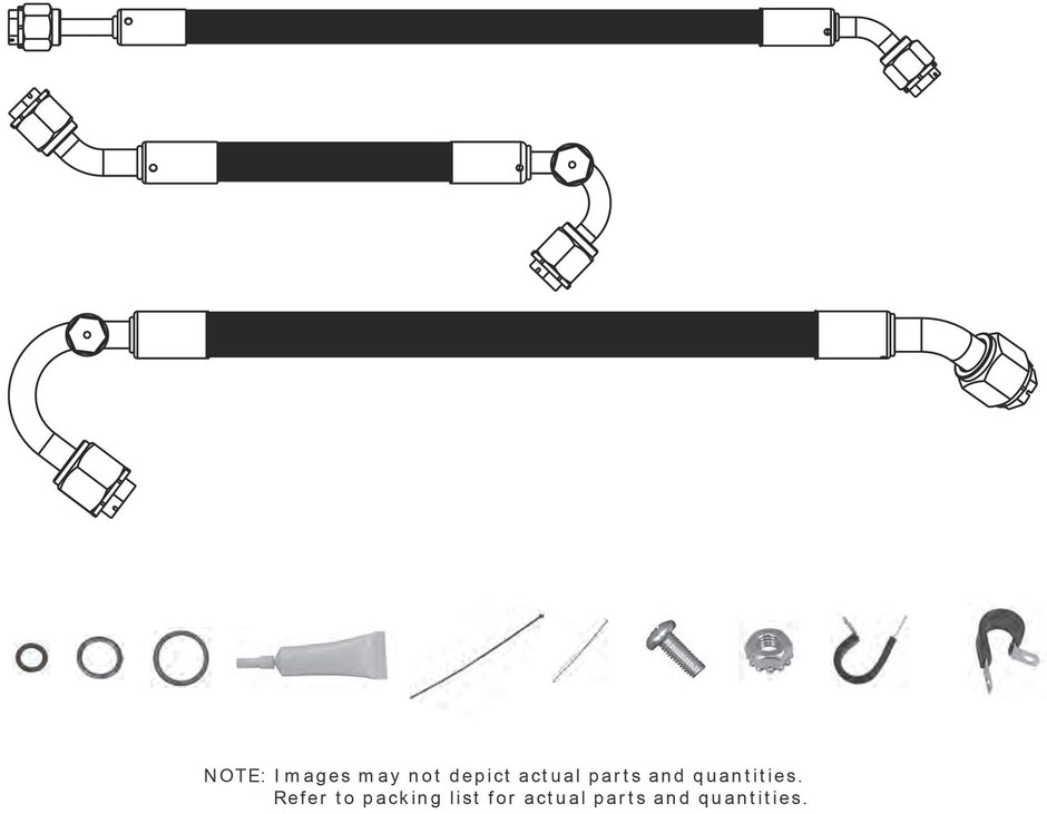 1963-64 Impala SureFit® Reduced Barrier Standard Hose Kit