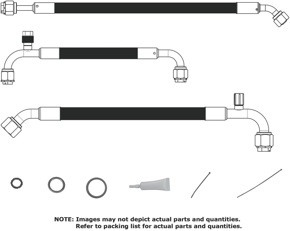 1968-72 Pontiac GTO SureFit® Reduced Barrier Standard Hose Kit