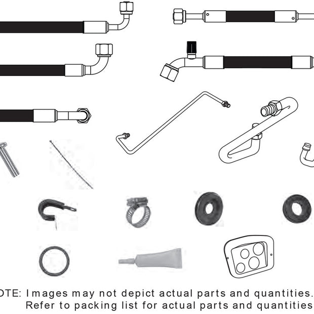 1966-70 Mopar B-Body SureFit® Reduced Barrier Standard Hose Kit