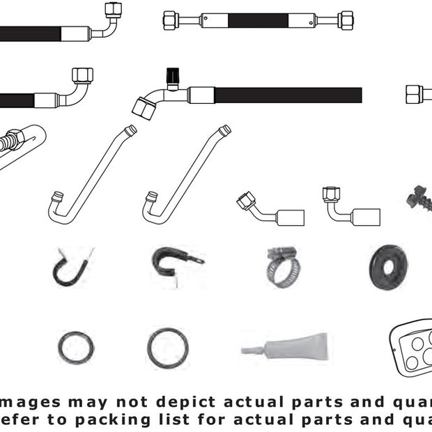 1966-70 Mopar B-Body SureFit® Reduced Barrier Modified Hose Kit