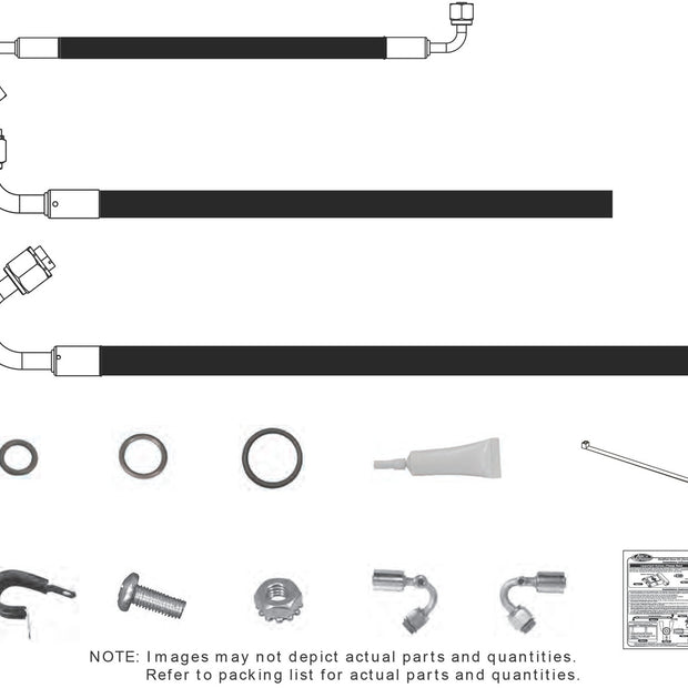 1955-57 Chevrolet Pickup SureFit® Reduced Barrier Modified Hose Kit