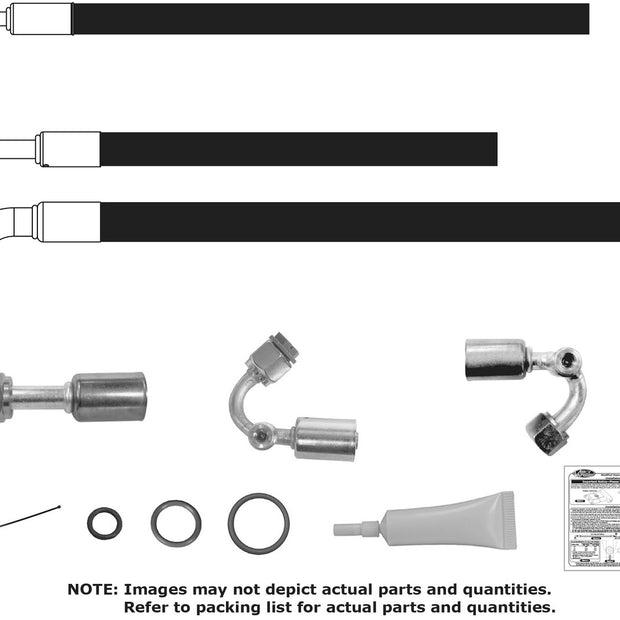 1967-72 Chevrolet Pickup SureFit® Reduced Barrier Modified Hose Kit