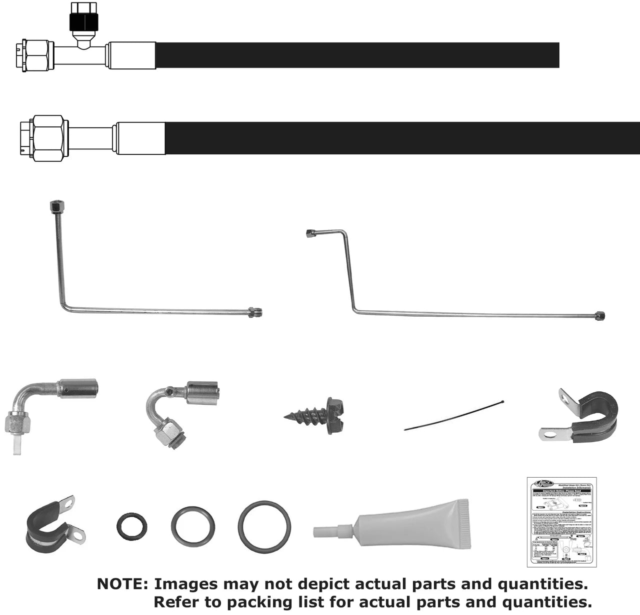 1981-87 Chevrolet Pickup SureFit® Reduced Barrier Modified Hose Kit
