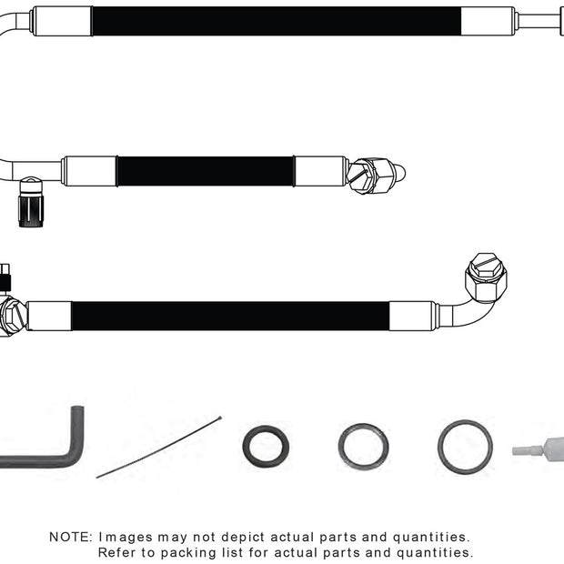 1968-83 FJ40 Land Cruiser SureFit® Reduced Barrier Standard Hose Kit