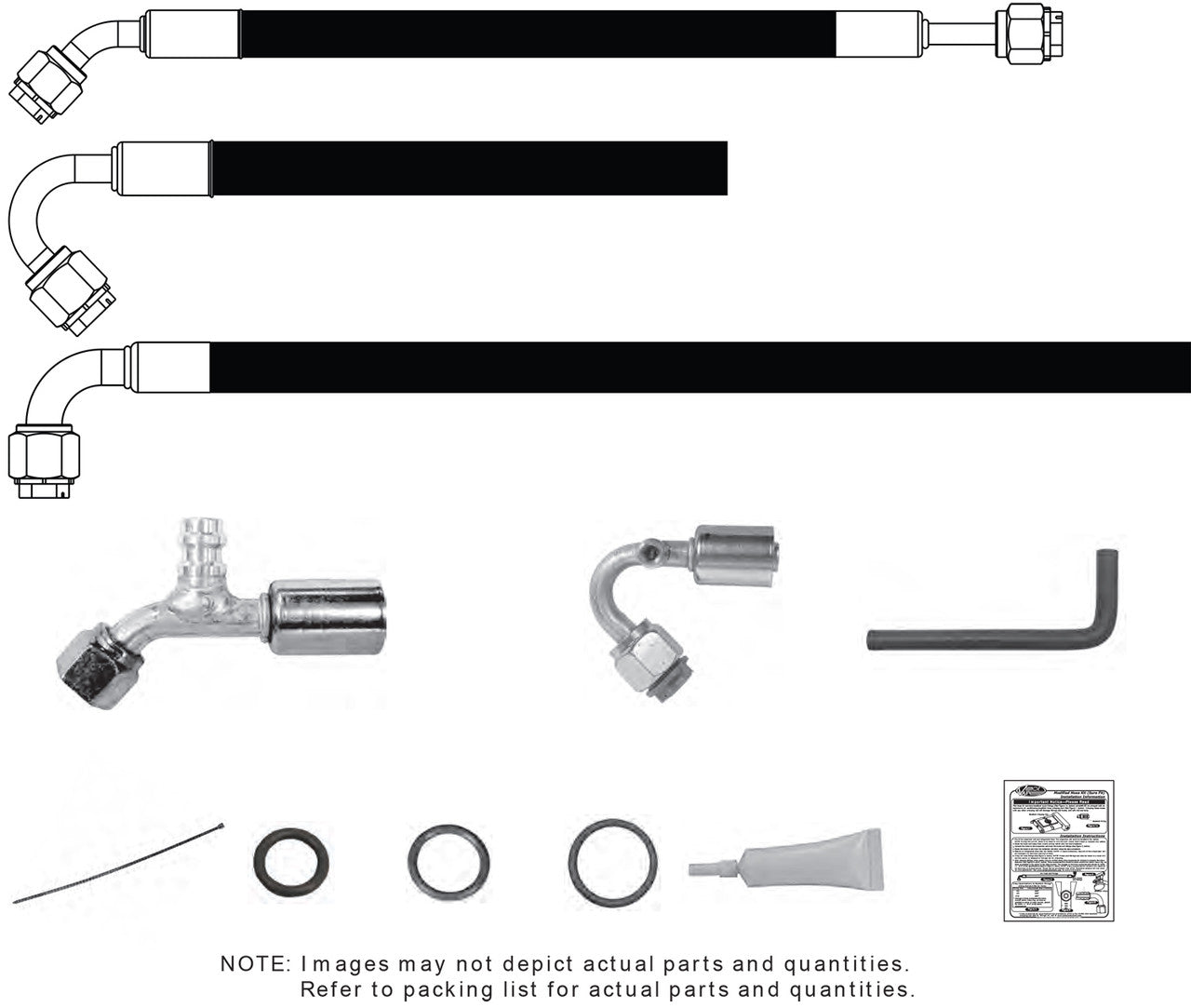 1968-83 FJ40 Land Cruiser SureFit® Reduced Barrier Modified Hose Kit