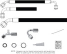 1968-72 Oldsmobile Cutlass without Factory Air SureFit® Reduced Barrier Modified Hose Kit