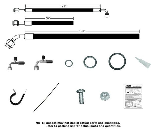 1970-72 Chevelle SureFit® Reduced Barrier Modified Hose Kit