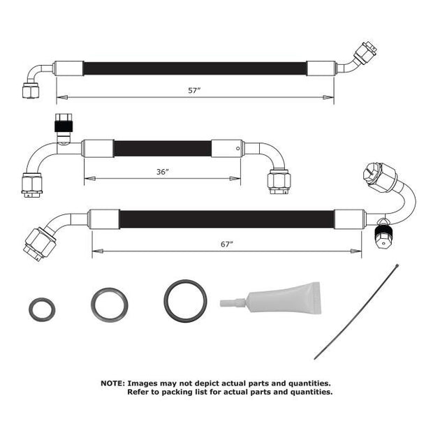 1964-67 Chevelle SureFit® Reduced Barrier Standard Hose Kit