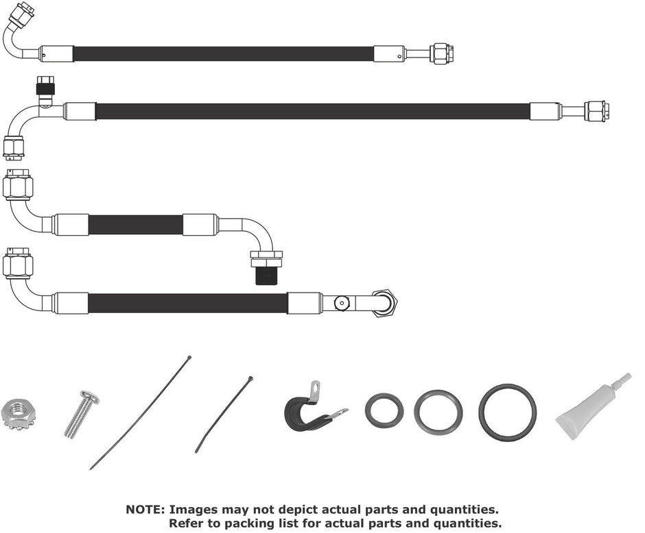 1979-93 Mustang SureFit® Reduced Barrier Standard Hose Kit