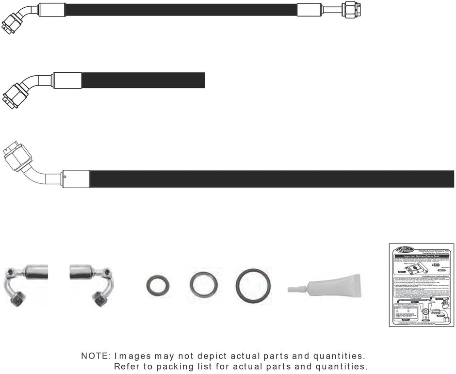 1970-81 Firebird SureFit® Reduced Barrier Modified Hose Kit