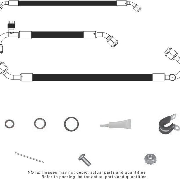 1970-73 Camaro SureFit® Reduced Barrier Standard Hose Kit
