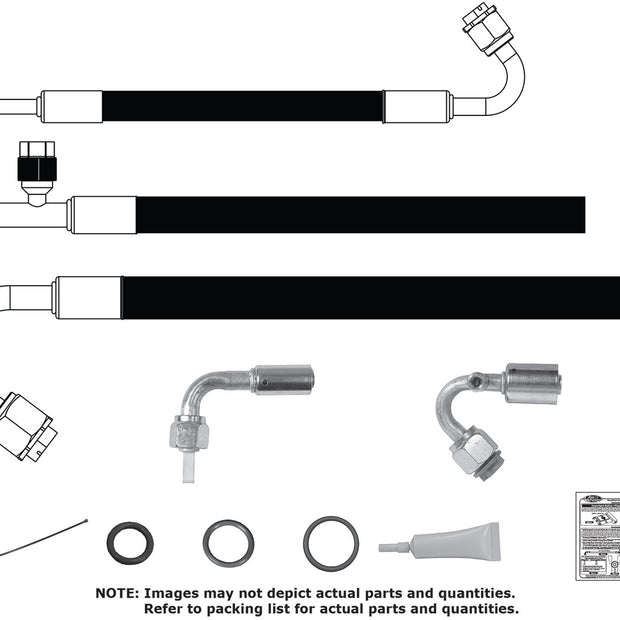 1958-62 Chevrolet Corvette SureFit® Reduced Barrier Modified Hose Kit