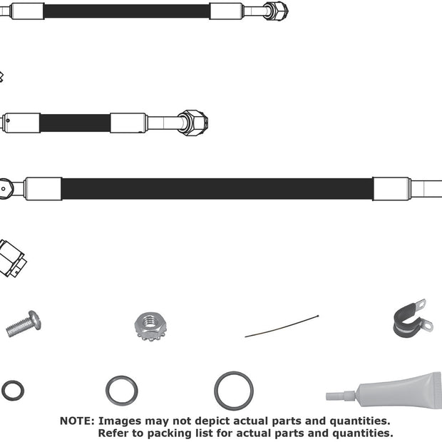 1968 Chevrolet Nova SureFit® Reduced Barrier Standard Hose Kit