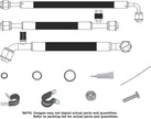 1962-67 Chevrolet Nova SureFit® Reduced Barrier Standard Hose Kit