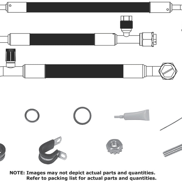 1962-67 Chevrolet Nova SureFit® Reduced Barrier Standard Hose Kit