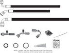 1963-67 Chevrolet Corvette SureFit® Reduced Barrier Modified Hose Kit