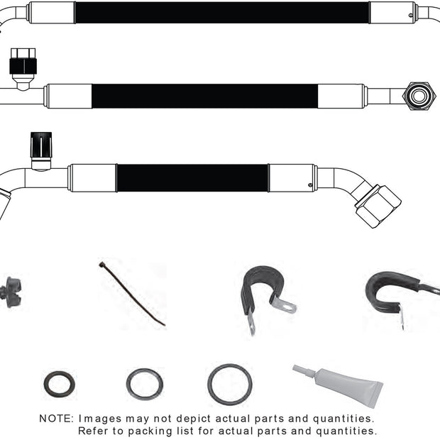 1972-91 Jeep Wagoneer SureFit® Reduced Barrier Standard Hose Kit