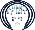 Reduced Barrier Beadlock 14-Fitting Extended Length Refrigerant Hose Kit without Drier