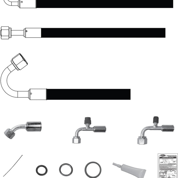 1970-78 Datsun SureFit™ Reduced Barrier Modified Hose Kit