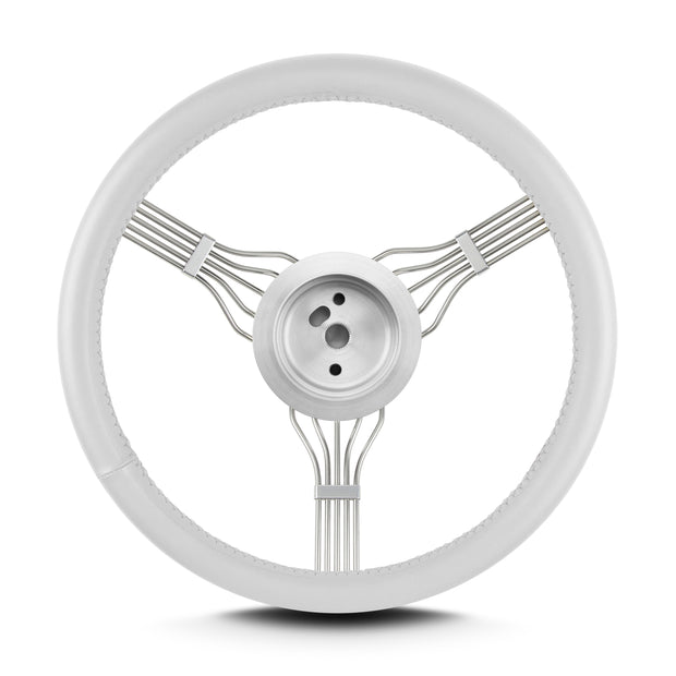 BANJO 15" W/ FLAMING RIVER HUB WHITE
