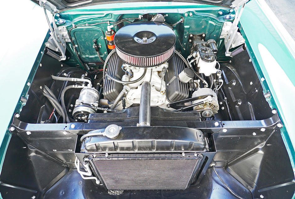 1957 Chevrolet Full-Size GEN 5® SureFit® Evaporator Kit with Center Vent Plenum and Deluxe Control