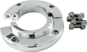 Borgeson - Steering Column Mount - P/N: 909010 - Steering column split swivel floor mount. Polished aluminum. Fits 2-1/4 in. diameter steering columns.