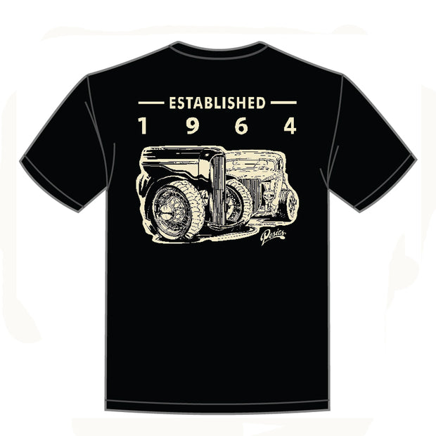POSIES 60th Plus Anniversary Black T-Shirt