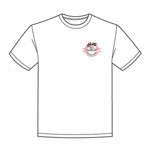 POSIES 60th Plus Anniversary White T-Shirt